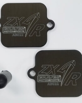 Graves Smog Block Off Plates AB022 For Kawasaki ZX