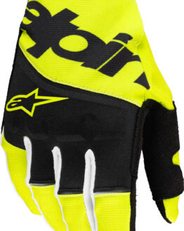 Alpinestars Techstar MX Gloves Black/Fluo Yellow Large Men's