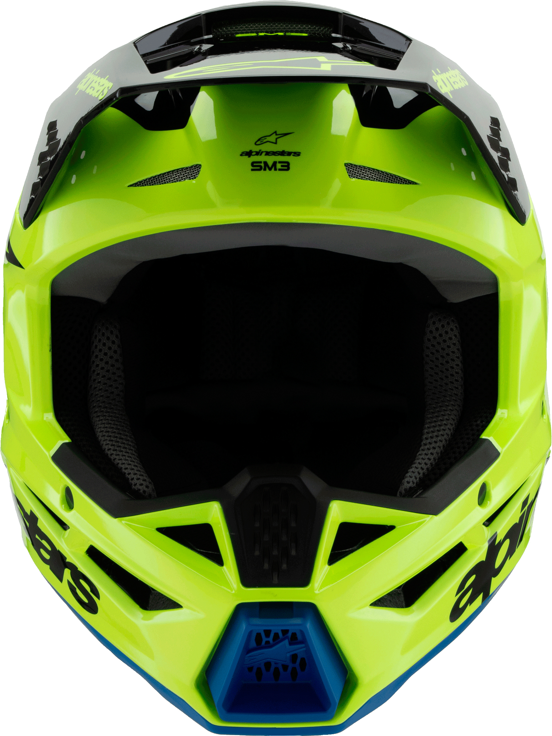 Alpinestars Youth SM3 Radium Helmet Yellow Large - Image 6