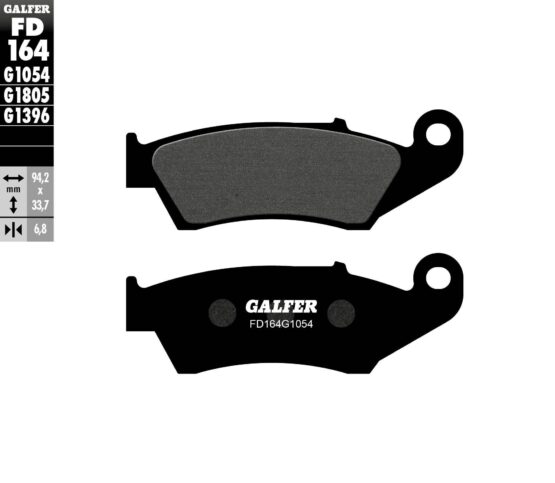 Semi-Metallic Compound Front Brake Pads - Image 3