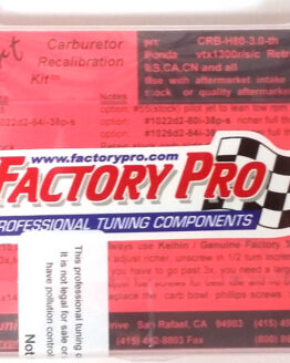 Factory Pro Jet Kit 3.0 Fits 2003-2009 Honda VTX 1300 / Retro