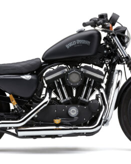 Cobra 3 Inch Neighbor Hater Slip-On Mufflers Chrome For Harley XL 14-22