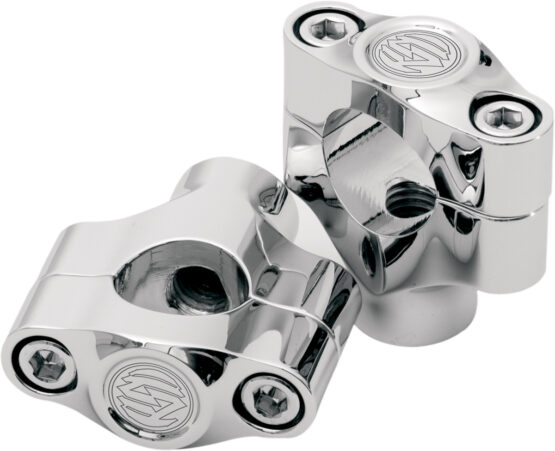 Chrome Moto Risers 1.25" Tall