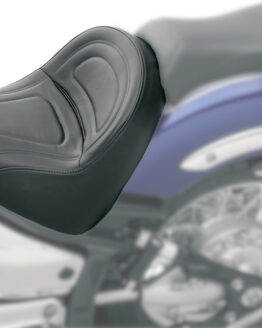 Renegade Deluxe Plain Solo Seat Black Gel Low