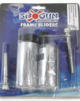 Chrome NO CUT Frame Sliders For 06-07 Yamaha R6