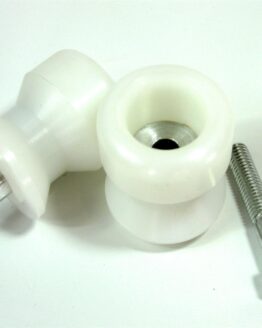 White Swing Arm Spools