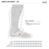 Tech 3S Boots Black/White/Yellow Size 7 - Image 8