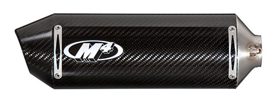 High Mount Full Exhaust w/ Carbon Fiber Muffler & Stainless Tubing - Image 4