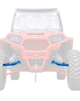 SuperATV Voodoo Blue High Clearance Front A-Arms w/SD Joints For RZR XP