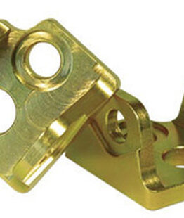 Graves Supermoto Footpeg Riser Mounts Gold Fits Yamaha YZ450F YZ250F