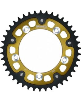 Supersprox Stealth Rear Sprocket 42T Gold 530 Chain Fits Suzuki Triumph