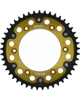 Supersprox Stealth Rear Sprocket 45T Gold 520 Chain Fits KTM Husqvarna