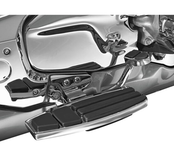 ISO-Board Folding Driver Floorboards Chrome/Black w/Levers - Image 4