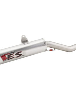 Big Gun ECO Series Slip-On Exhaust Silver Fits 2006+ Yamaha 700 Raptor