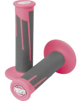 Clamp On Full Diamond Grip System - Neon Pink & Dark Gray