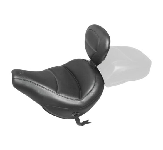 Max Profile Vinyl Solo Seat w/Backrest