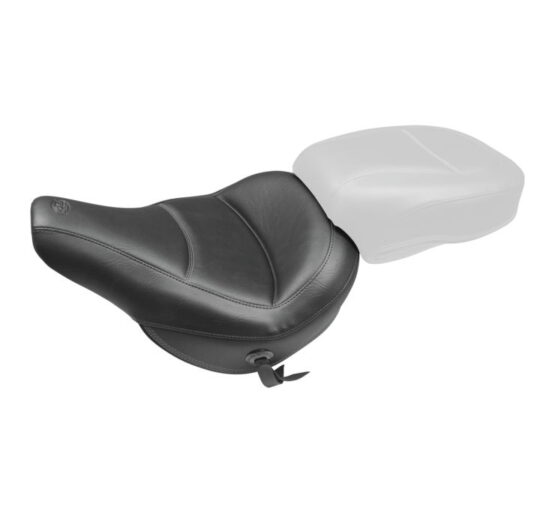 Max Profile Vinyl Solo Seat - Black