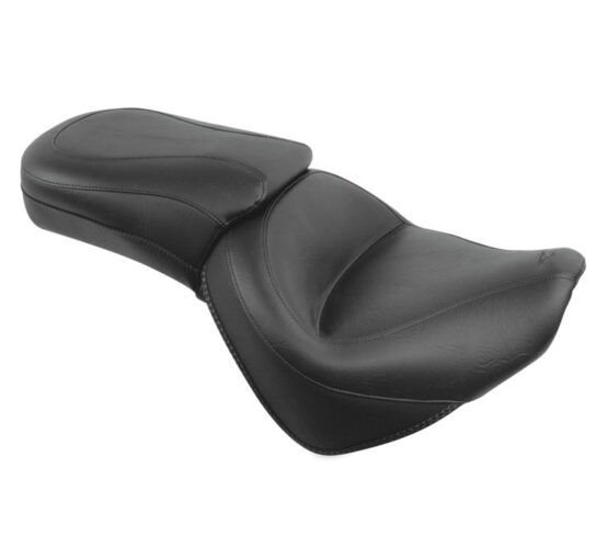 Touring Smooth Vinyl 2-Up Seat - Black