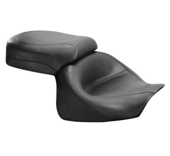 Touring Smooth Vinyl 2-Up Seat - Black