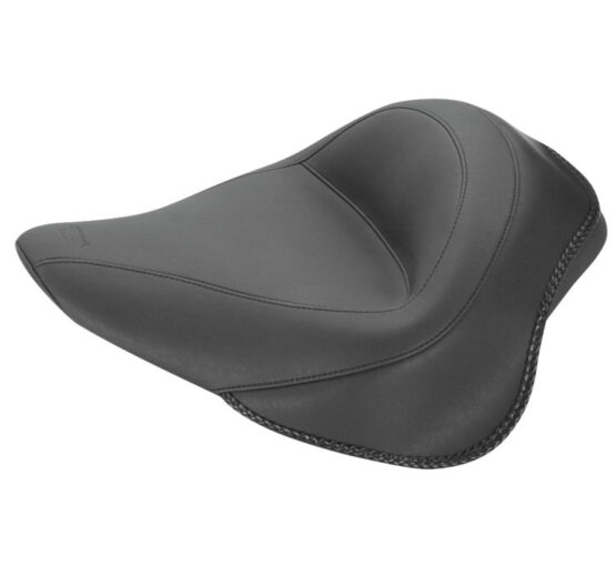 Wide Smooth Vinyl Solo Seat