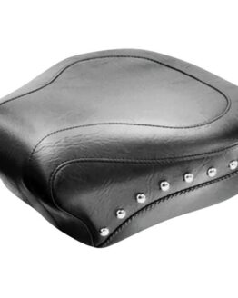 Wide Studded Vinyl Pillion Pad