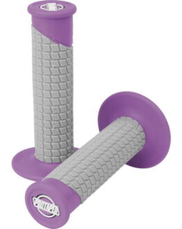 ProTaper Clamp-On Pillow Top Grips Neon Purple/Gray For 7/8in Bars