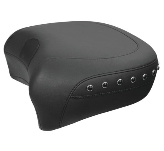 Wide Studded Naugahyde Passenger Pillion Pad