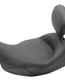 Super Plain Vinyl Solo Seat w/Backrest
