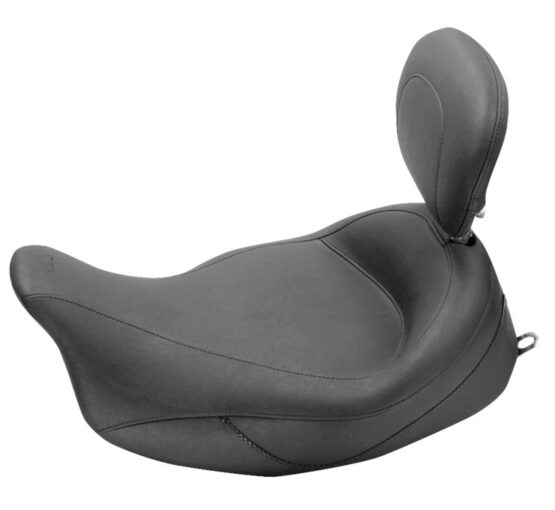 Super Plain Vinyl Solo Seat w/Backrest