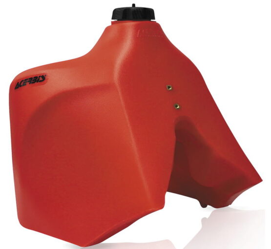 Large Capacity Fuel Tank Red W/Black Cap 5.8 gal - Image 2