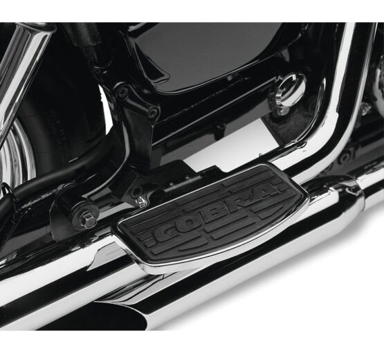 Classic Passenger Floorboards Chrome/Black