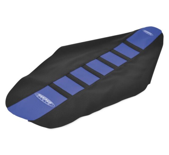 6-Rib Water Resistant Seat Cover Black/Blue