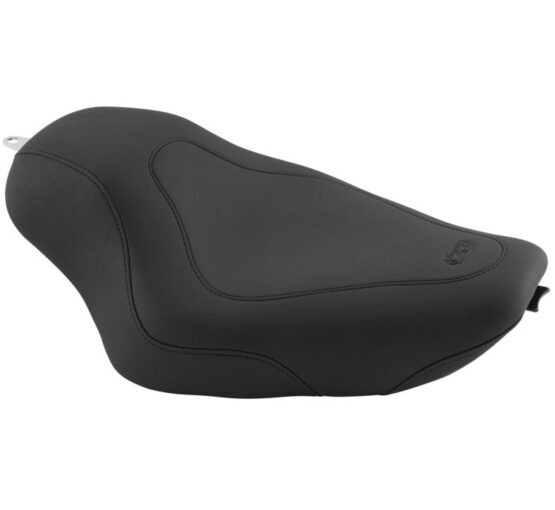 Tripper Stitched Synthetic Leather Solo Seat - Black