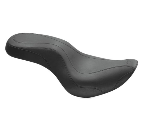 Daytripper Stitched Leather 2-Up Seat - Black