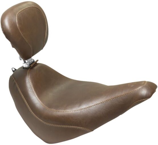 Tripper Diamond  Wide w/Backrest Brown Solo Seat