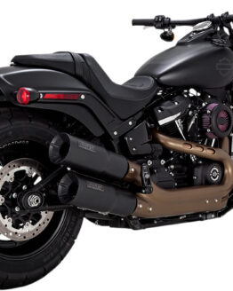 Hi-Ouput Black Slip on Exhaust Mufflers