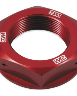 Works Connection Red Steering Stem Nut Anodized Fits Honda CR/CRF