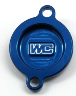 Blue Oil Filter Cover