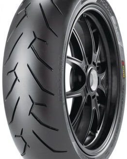 Pirelli Diablo Rosso II Rear Tire 170/60R17 72W Radial Blackwall