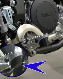 Graves Foot Peg Sliders Black 2pc Fits Yamaha WR250 2008-17