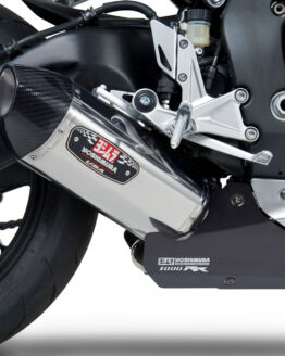 Yoshimura R77 Slip-On Exhaust Stainless/Carbon For 12-13 CBR1000RR