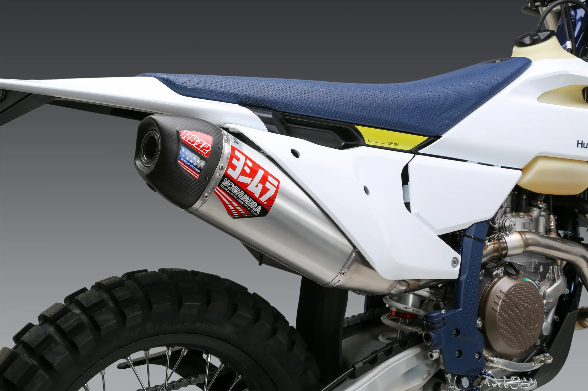 Yoshimura RS-12 Slip-On Exhaust For 24-26 Husqvarna FE350/501S KTM 350/500 EXC-F - Image 3